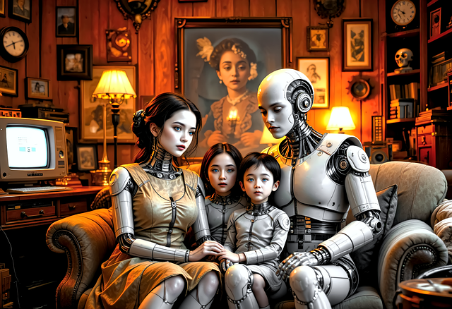 robot family
